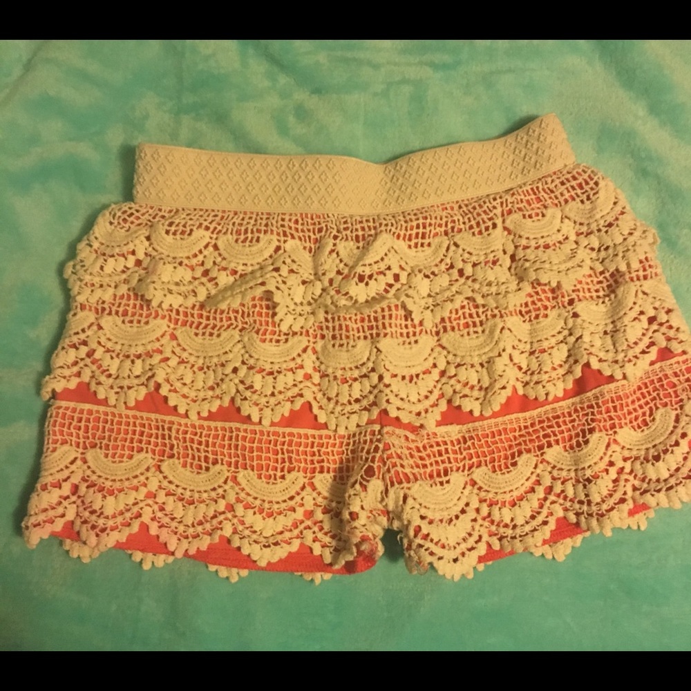 Lace shorts